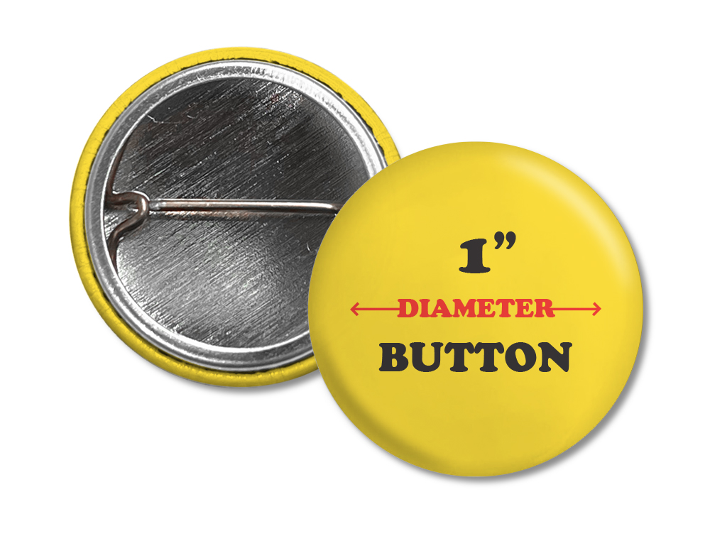 1" Buttons