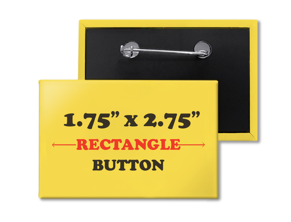 1.75 x 2.75" Rectangle Buttons (Horizontal)