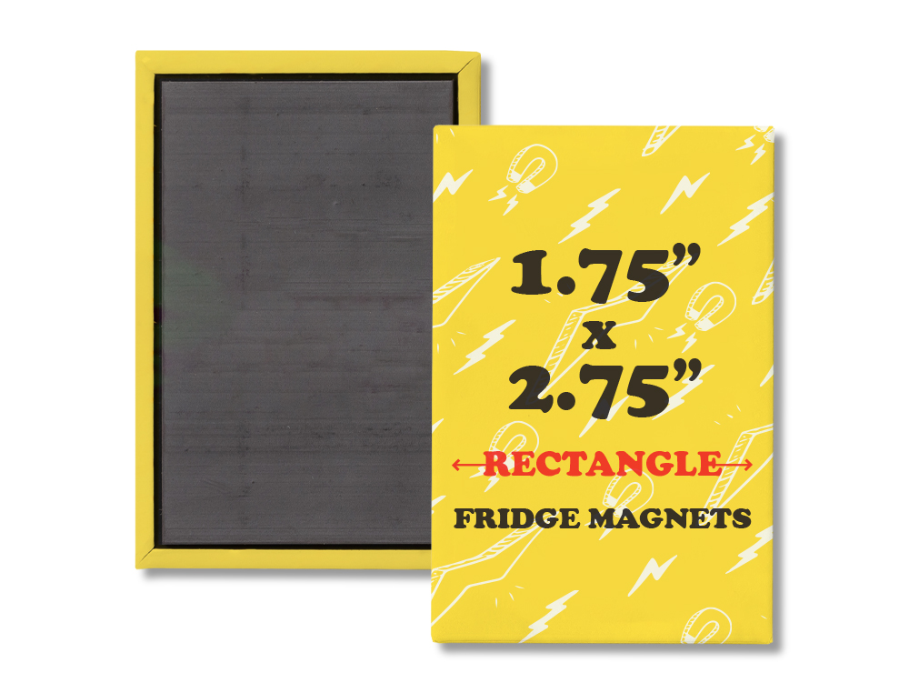 1.75" x 2.75" Rectangle Fridge Magnets