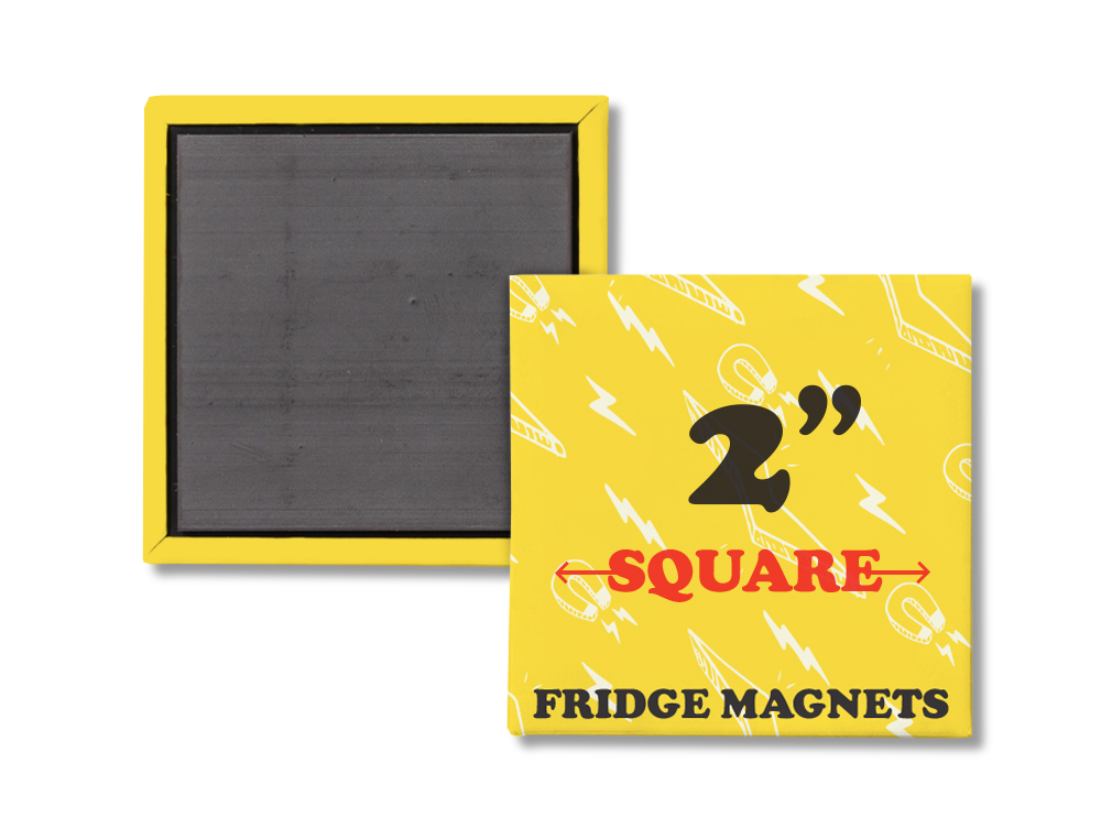 2" Square Fridge Magnets
