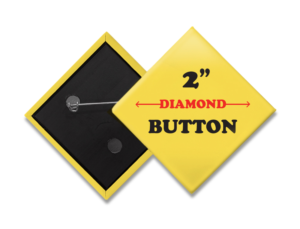 2" Diamond Buttons