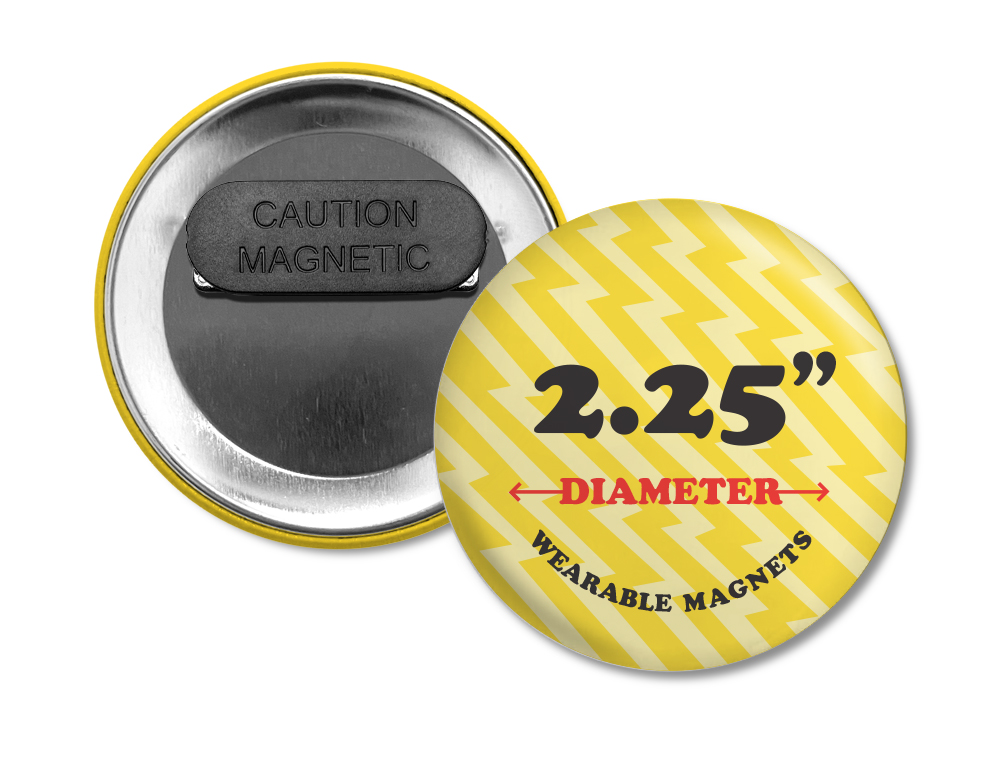 2.25" Round Wearable Magnets