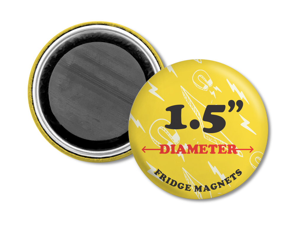 1.5" Fridge Magnets